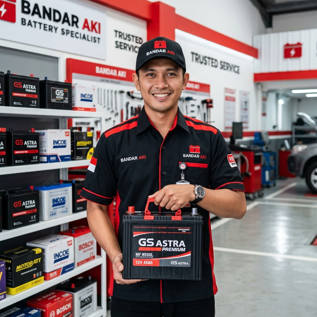 Teknisi Bandar Aki Profesional