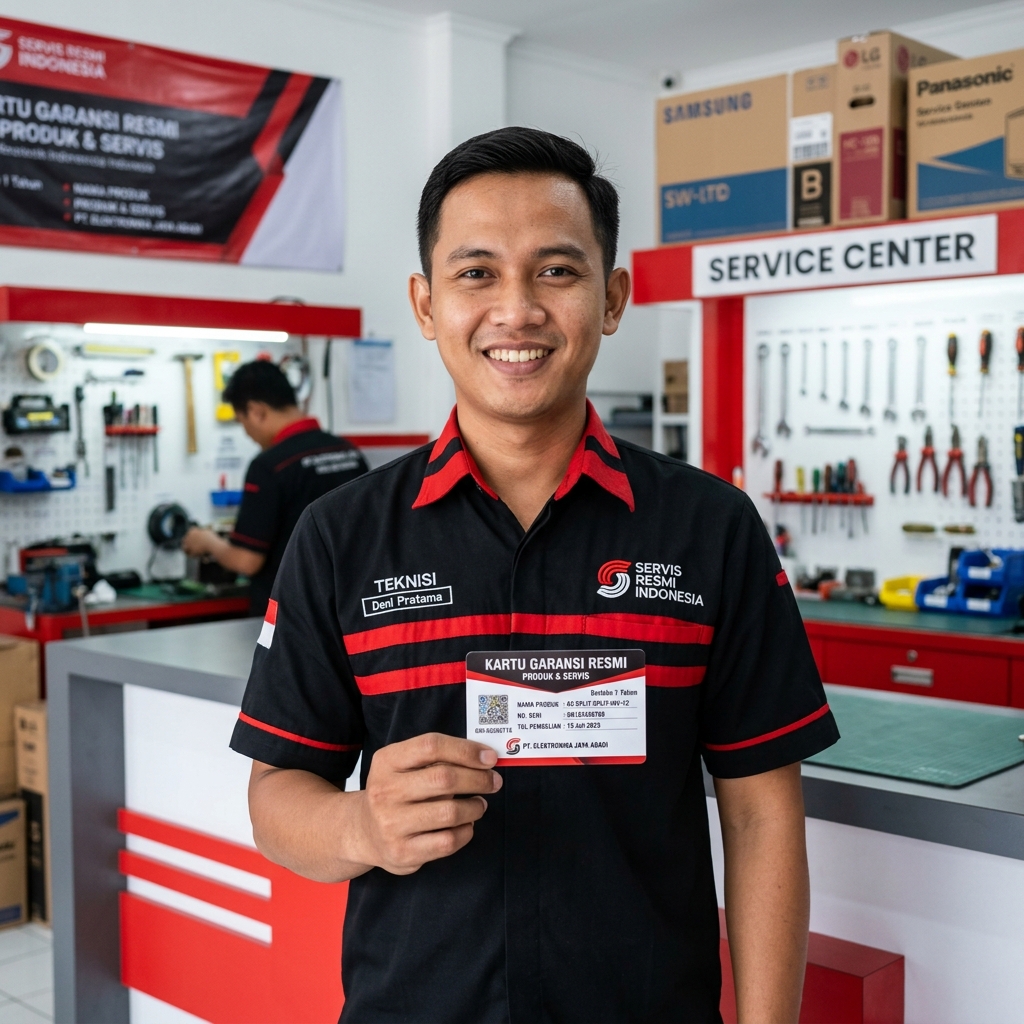 Serah Terima Garansi Resmi